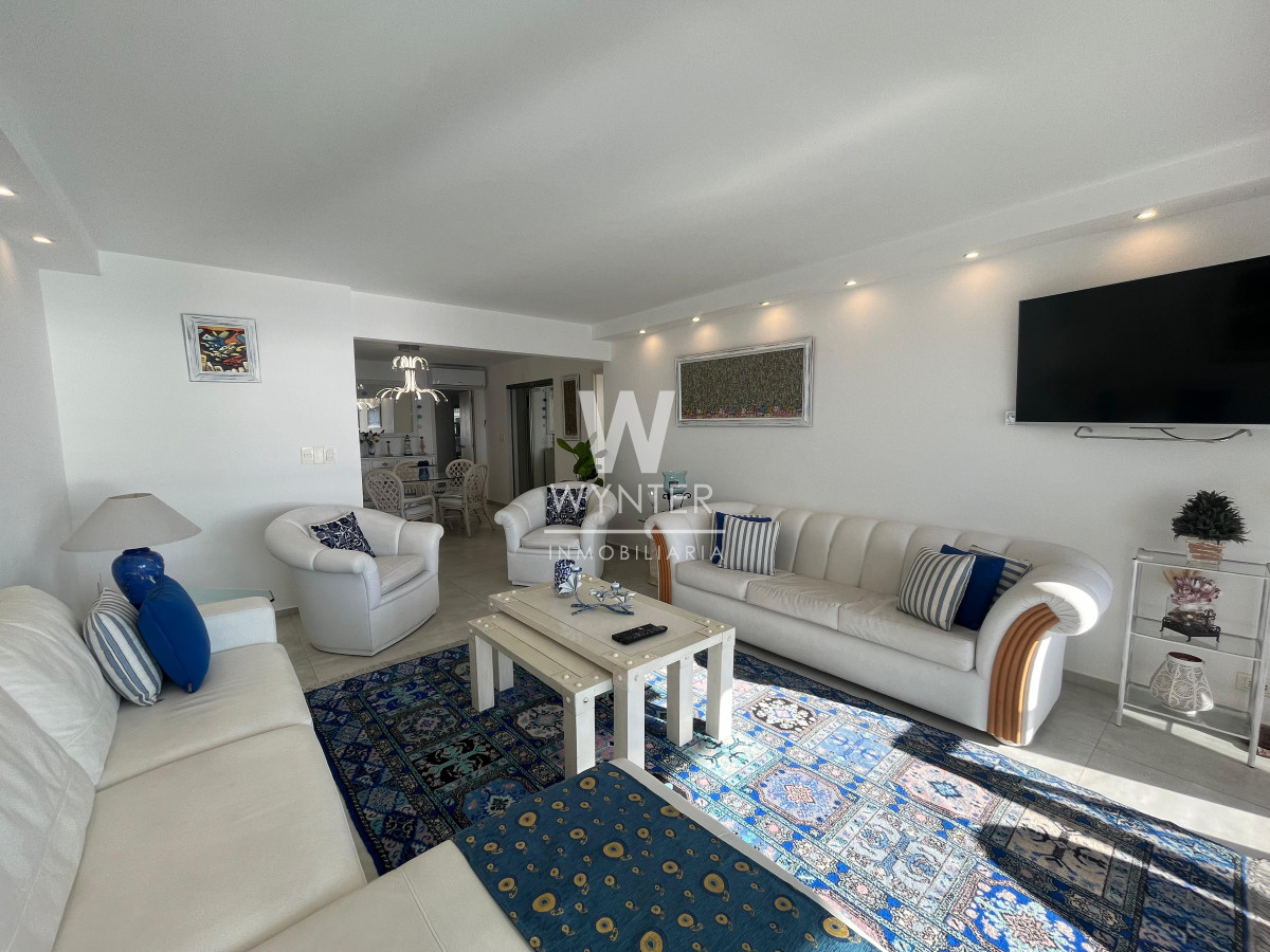 Apartamento ID.5333 - Apartamento en alquiler temporal en primera fila, playa mansa!!!