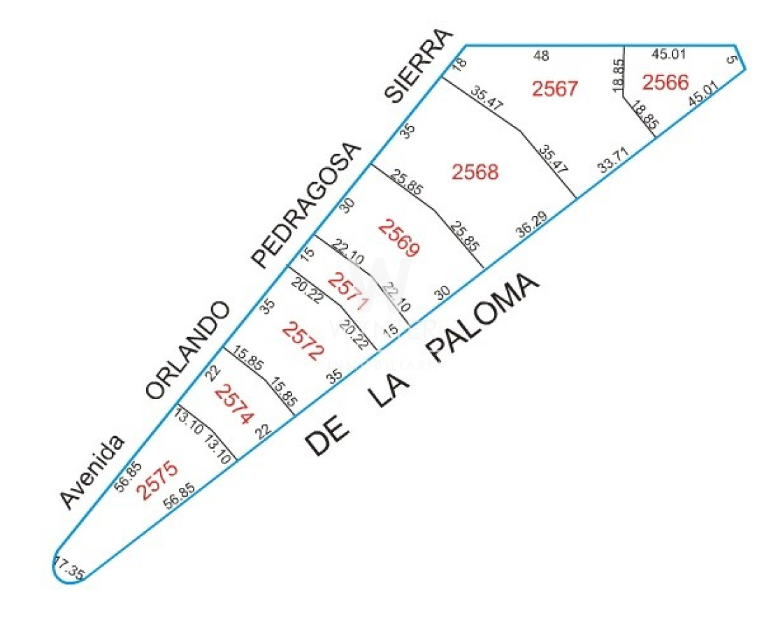 Terreno ID.5672 - Terreno en venta apto para construir bloque bajo