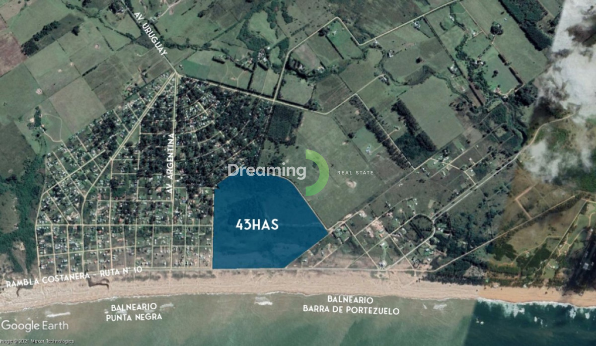 Chacra ID.3 - Chacra en Venta de 43 Has Frente al Mar en Punta Negra, Piriapolis