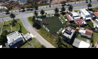 Venta Terreno Frente al Mar en Punta FrIa, Piriapolis - SUPERFICIE DE 890m