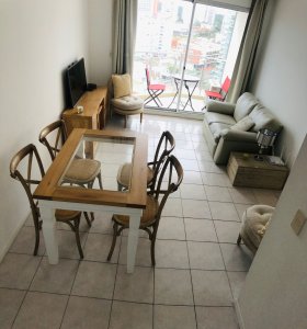 Venta y alquiler de apartamento de un dormitorio y medio en Punta del Este