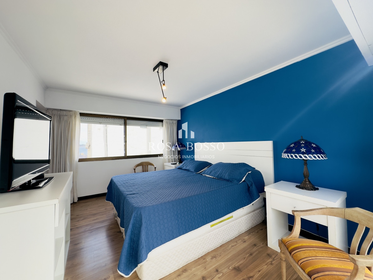 Apartamento ID.9466 - Apartamento en venta, 3 dormitorios, vista al mar, primera linea, playa mansa.