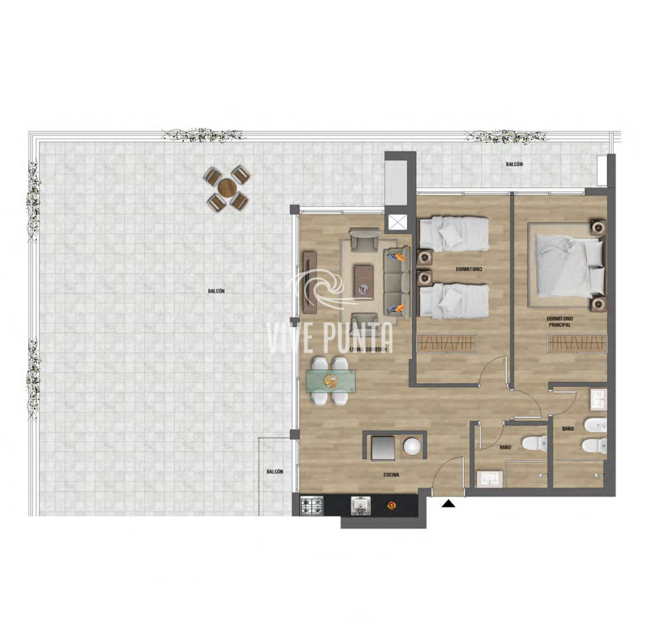 Apartamento ID.916 - Mansa Wave - Apartamento en venta 