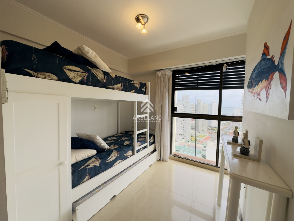 Apartamento ID.5333 -  Apartamento en Alquiler de 3 dormitorios en Punta del Este