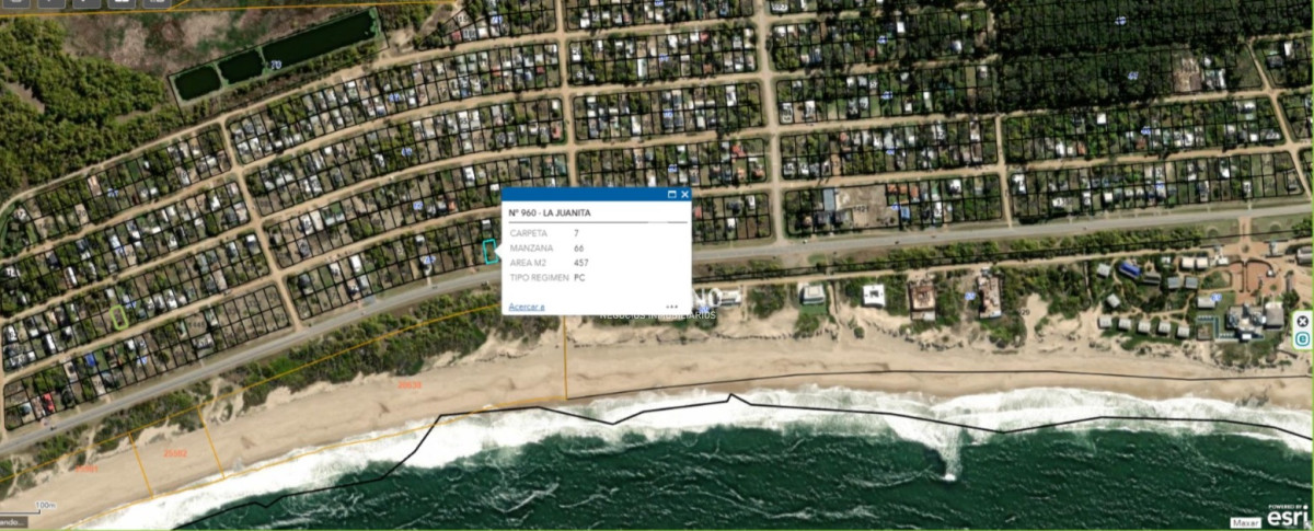 Terreno ID.4572 - Lote en venta en La Juanita - Jose Ignacio frente al mar.