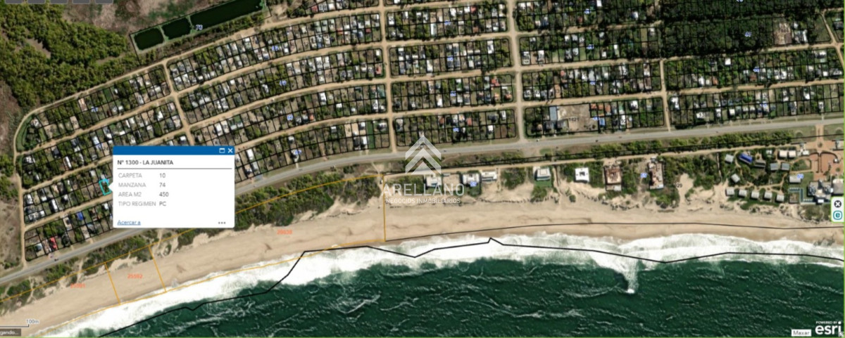 Terreno ID.4567 - Lote en venta en La Juanita - Jose Ignacio a 100 metros del mar.