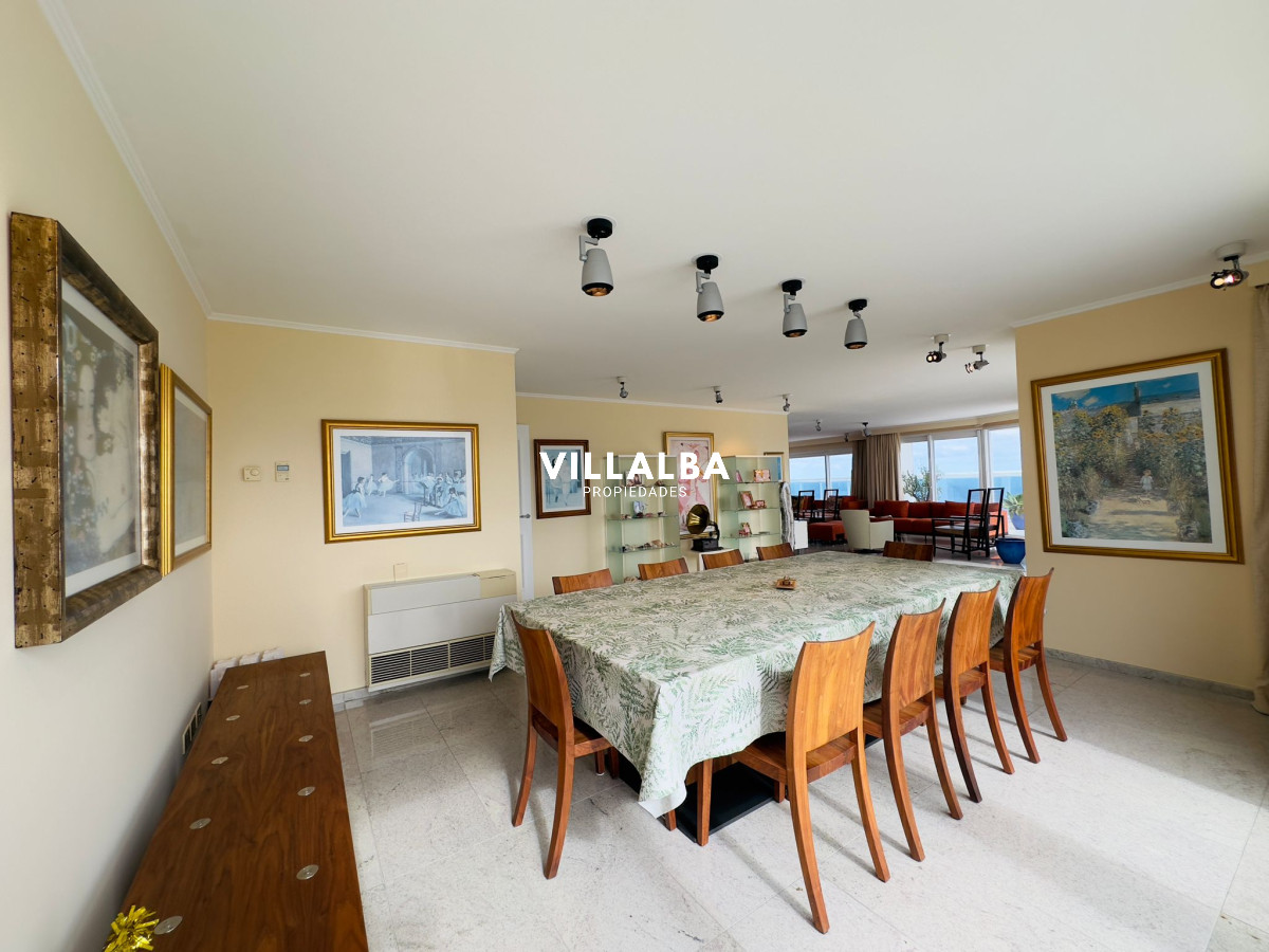 Apartamento ID.3842 - Apartamento en VENTA, 3 dormitorios en suite, Primera linea de la playa mansa.