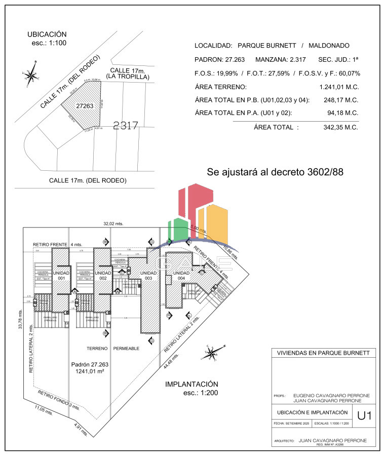 Casa ID.3457 - Oportunidad en construccion, casa de 3 dormitorios en Parque Burnett