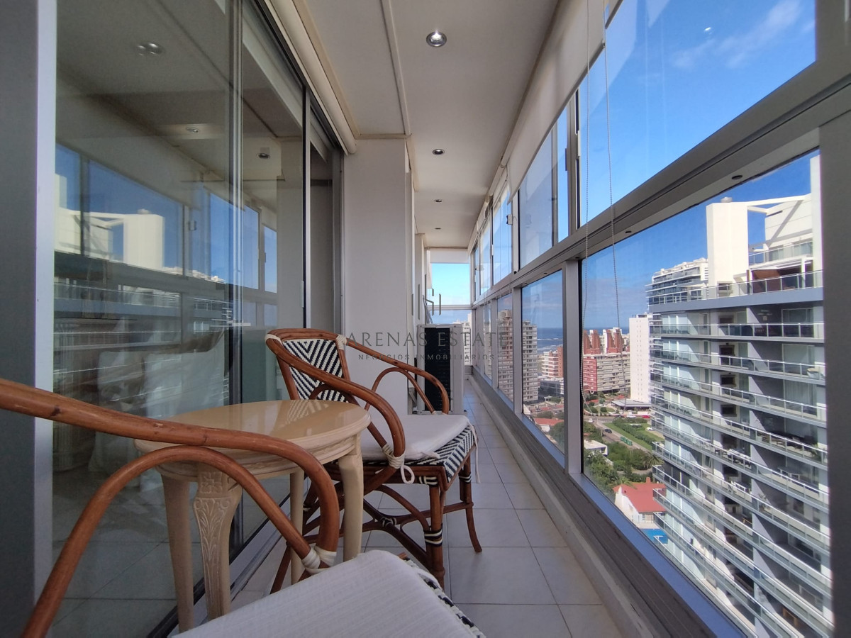 Apartamento ID.2861 - Apartamento de un dormitorio y medio en alquiler y venta en Punta del Este