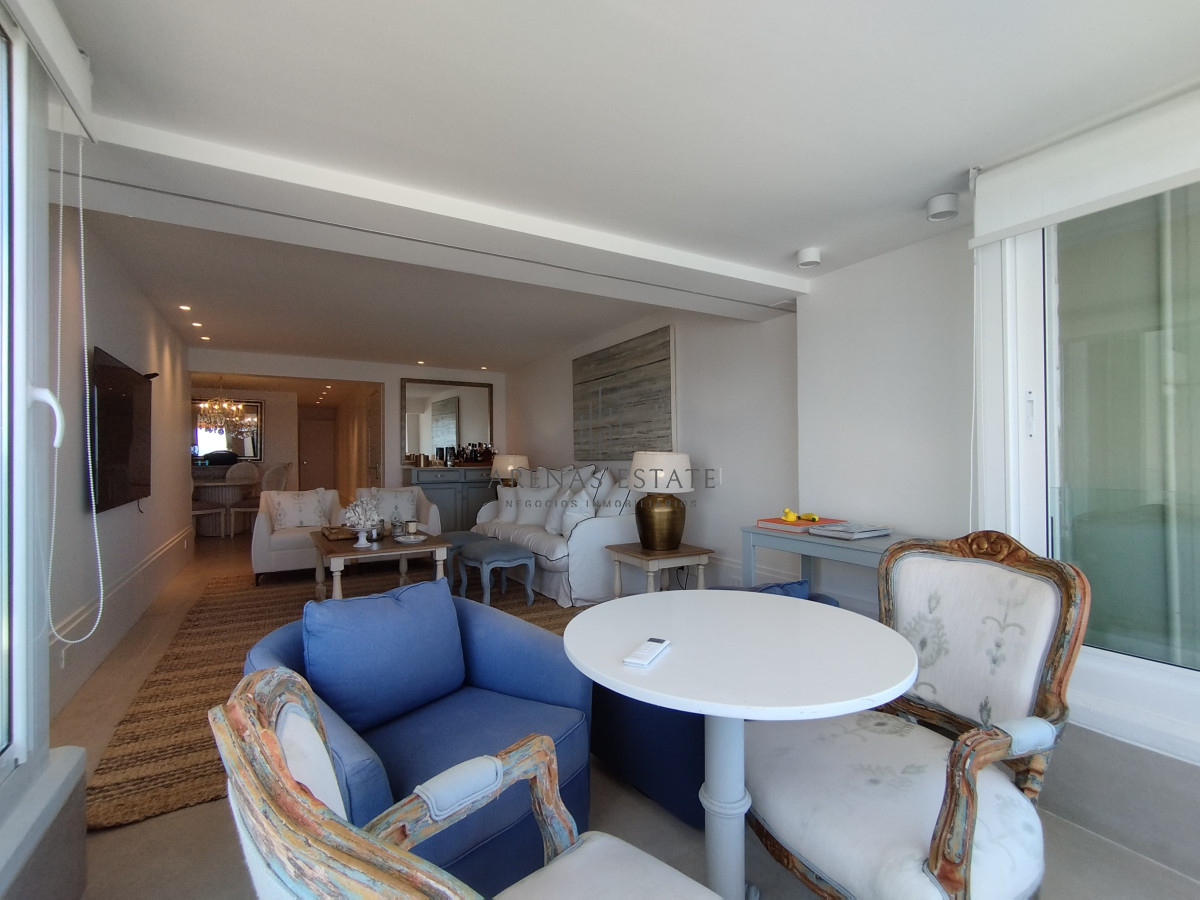 Apartamento ID.3406 - Apartamento de 3 dormitorios en primera linea en  venta en Punta del Este 
