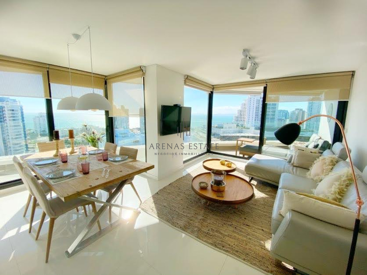 Apartamento ID.3404 - venta y alquiler de Apartamento de 3 dormitorios en Punta del Este