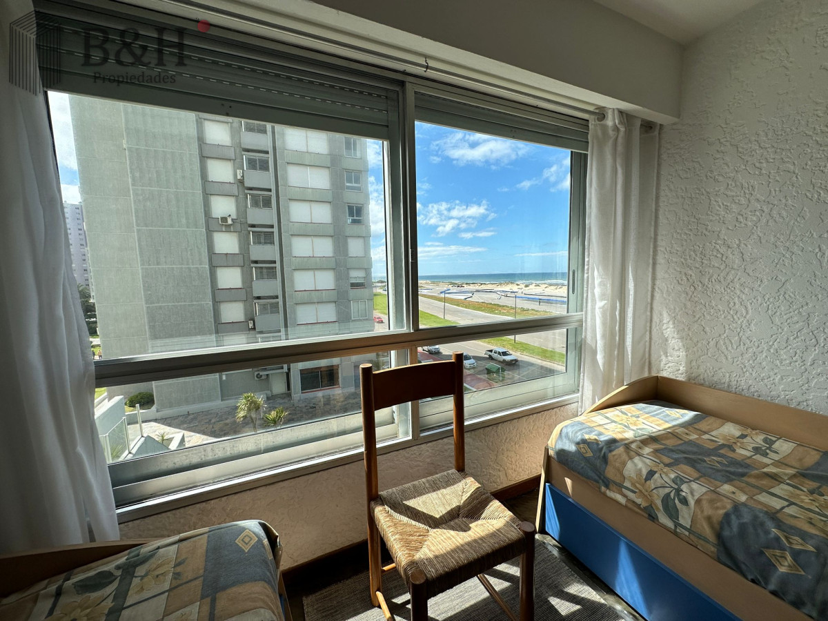 Apartamento ID.5809 - Apartamento de dos dormitorios en venta y alquiler  frente a playa brava
