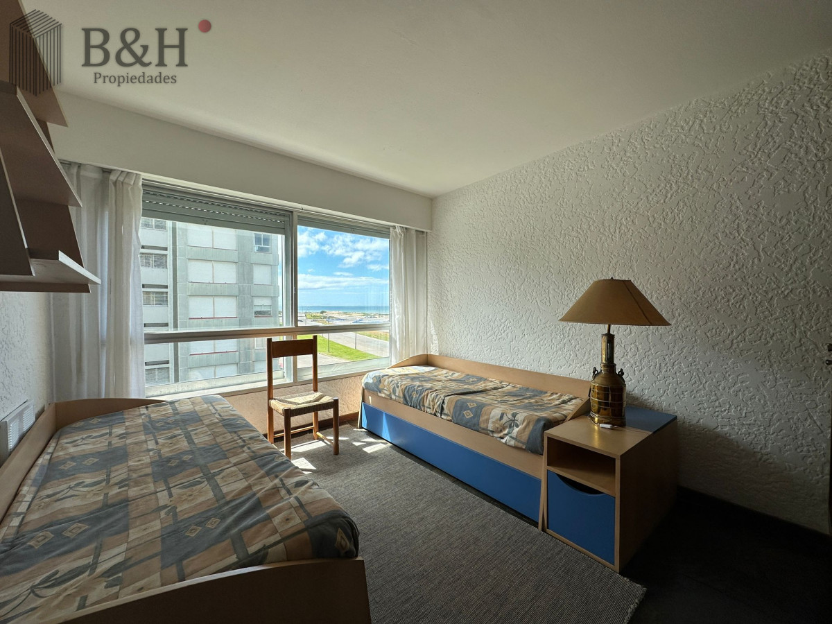 Apartamento ID.5809 - Apartamento de dos dormitorios en venta y alquiler  frente a playa brava