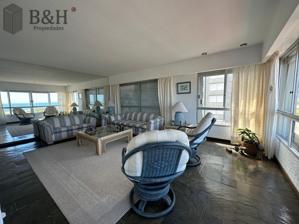 Apartamento ID.5809 - Apartamento de dos dormitorios en venta y alquiler  frente a playa brava