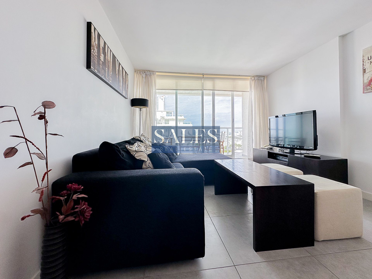 Apartamento ID.1309 - Alquiler temporal, apartamento de1dormitorio y medio en Torre YOO Punta.