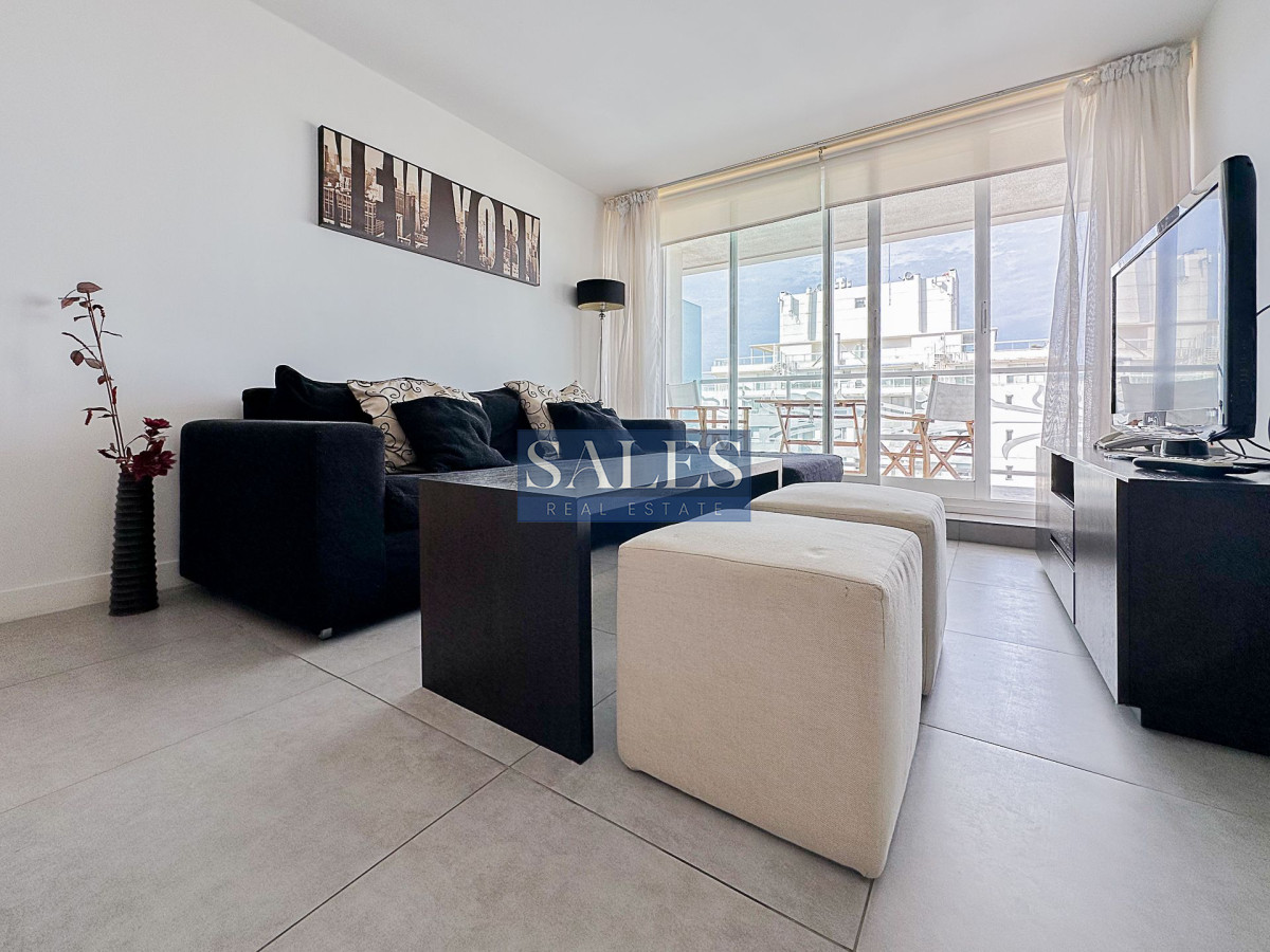 Apartamento ID.1309 - Alquiler temporal, apartamento de1dormitorio y medio en Torre YOO Punta.