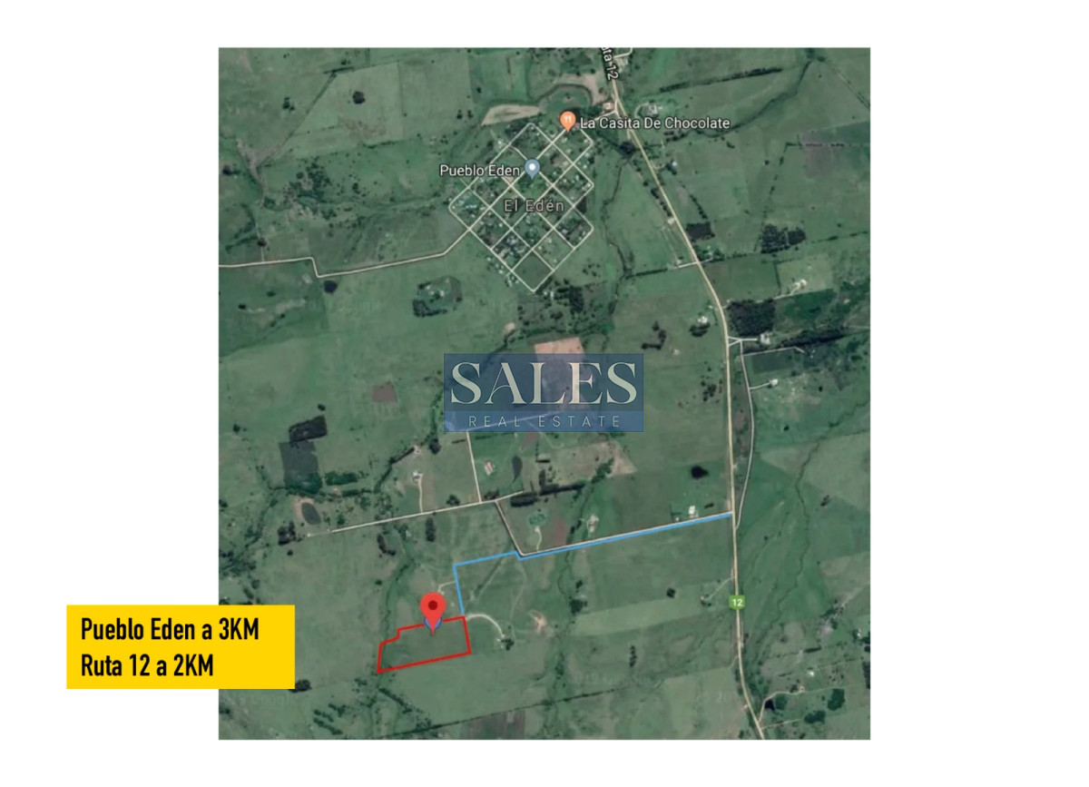 Chacra ID.618 -  chacra en venta de 5 hectareas y media en Pueblo Eden 