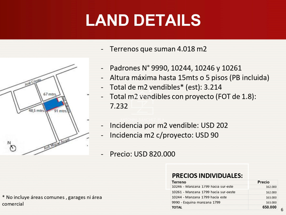 Terreno ID.3927 - venta de terreno apto para PH