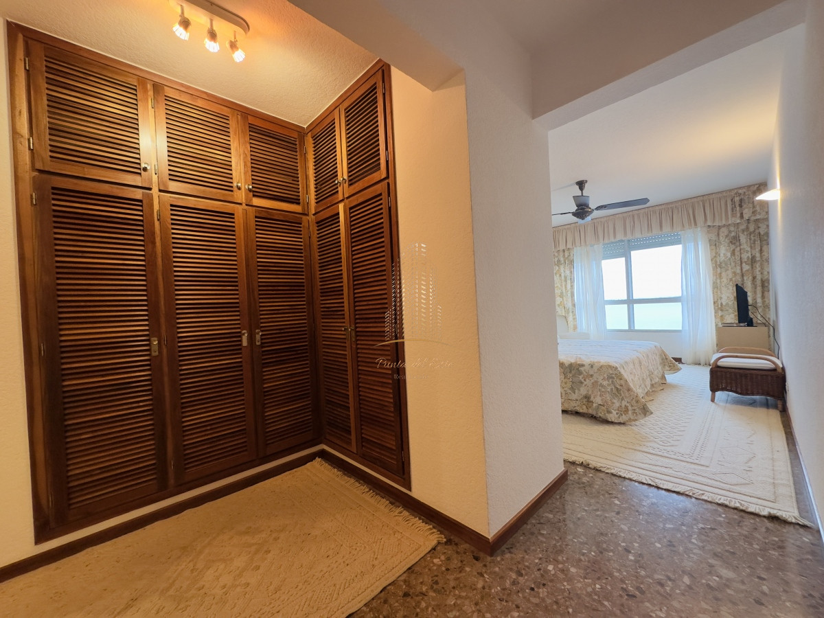 Apartamento ID.533 - Apartamento en alquiler, frente al mar en Punta del Este, mansa