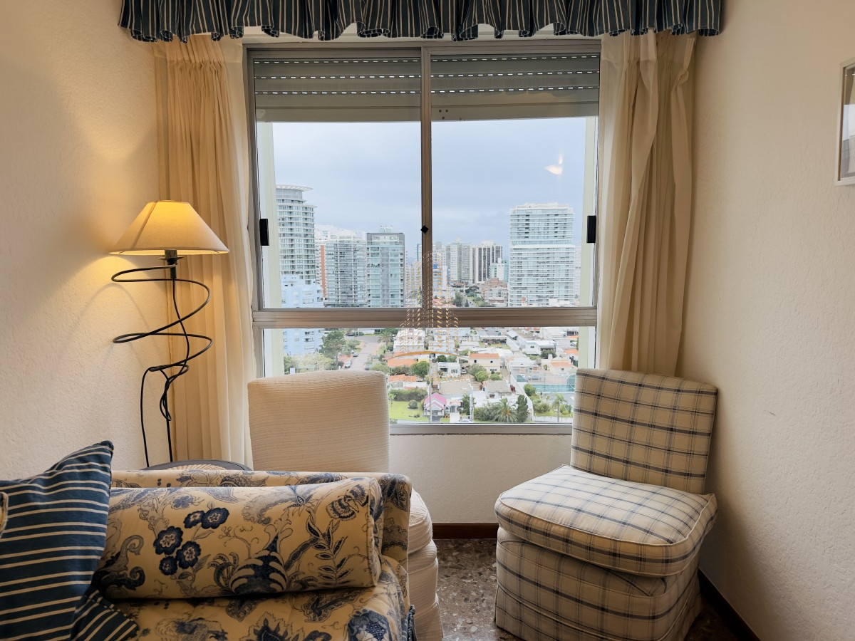 Apartamento ID.533 - Apartamento en alquiler, frente al mar en Punta del Este, mansa