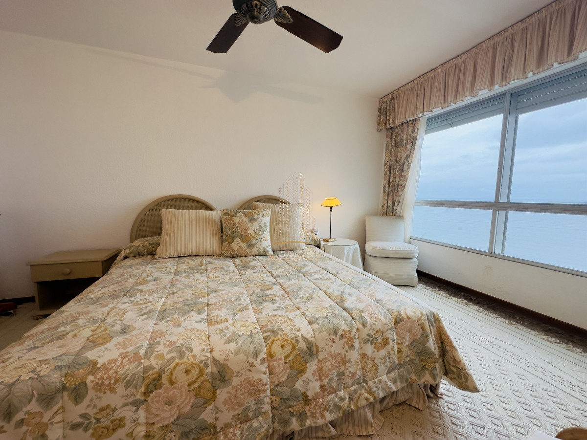 Apartamento ID.533 - Apartamento en alquiler, frente al mar en Punta del Este, mansa