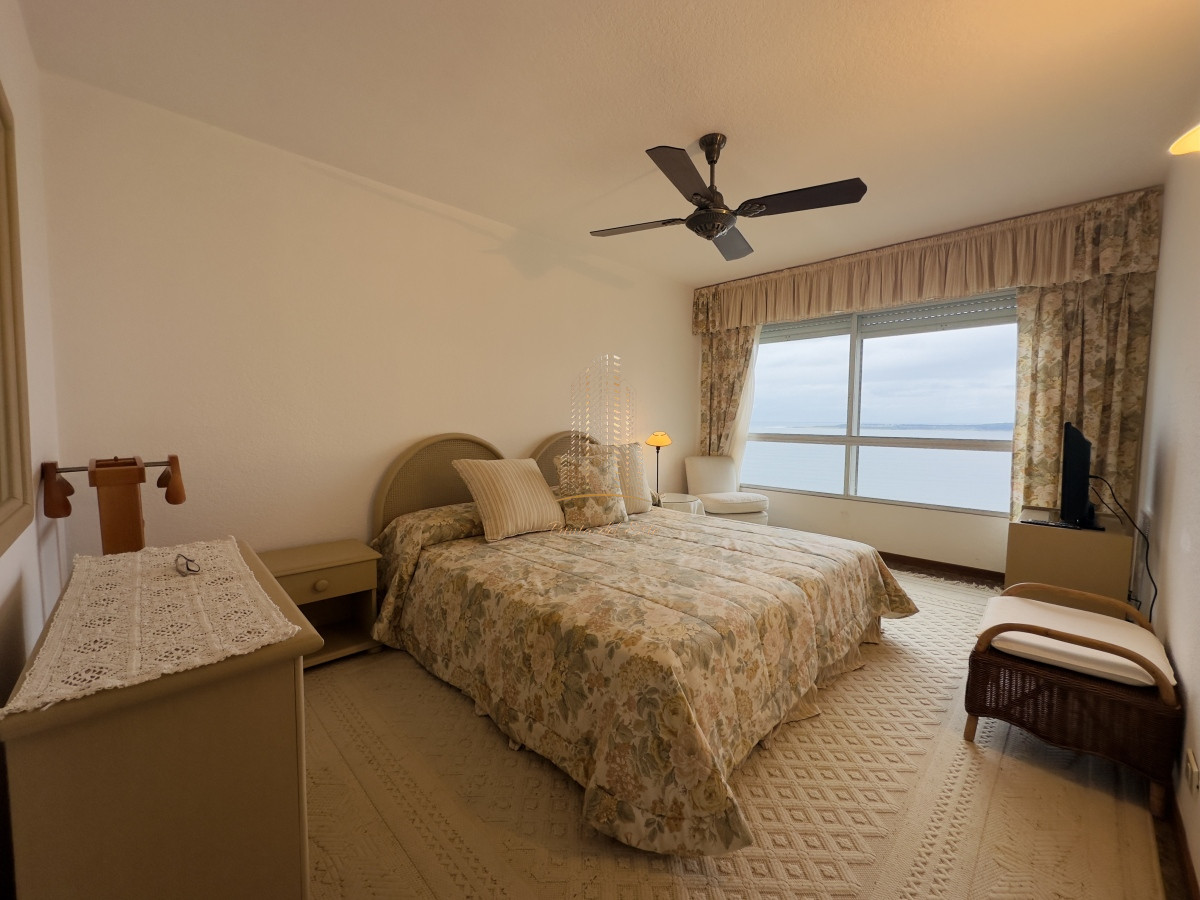 Apartamento ID.533 - Apartamento en alquiler, frente al mar en Punta del Este, mansa