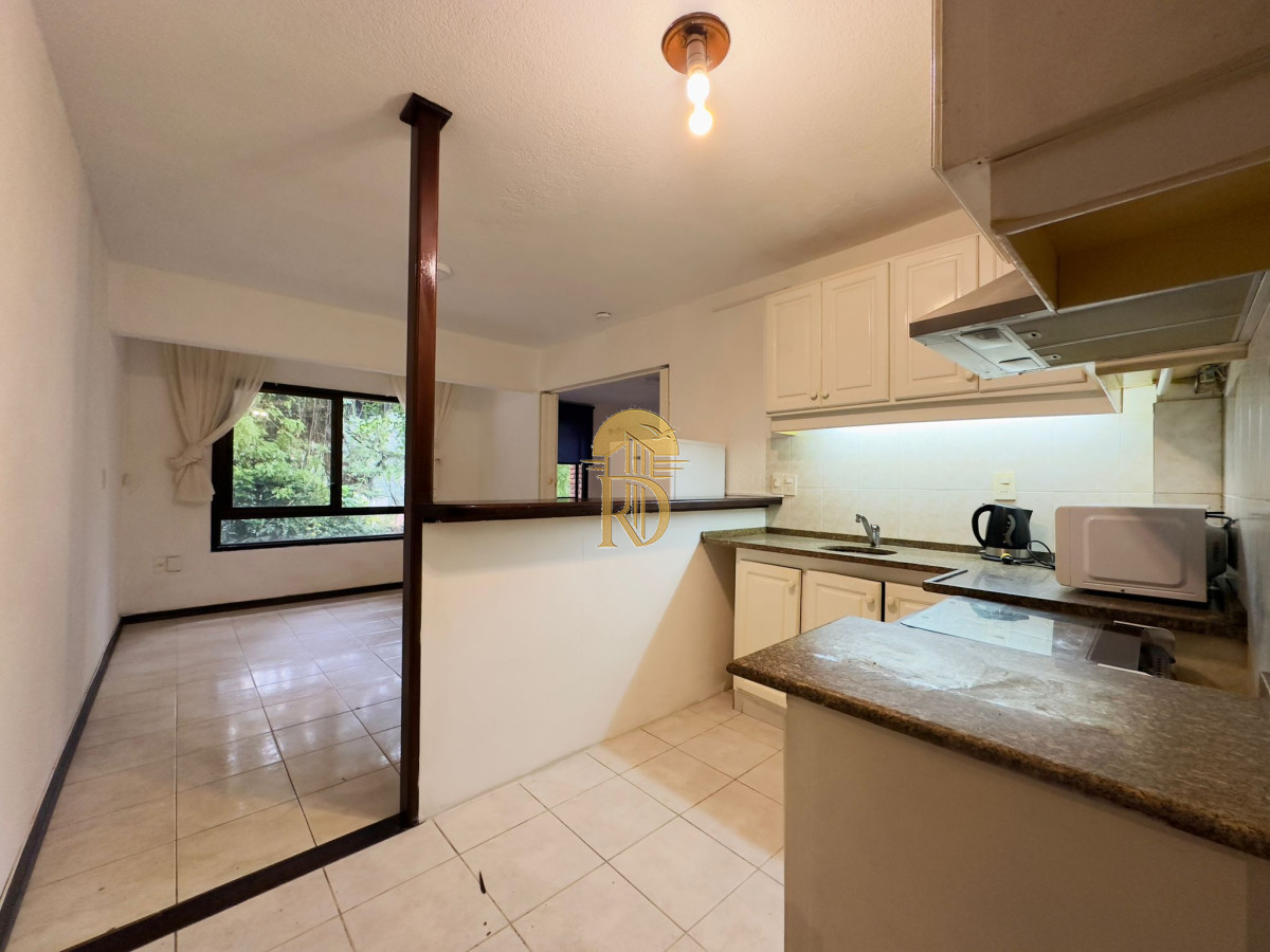 Apartamento en venta  y Alquiler Anual, Excelente ubicación, 1 dormitorio, garage. -id-487