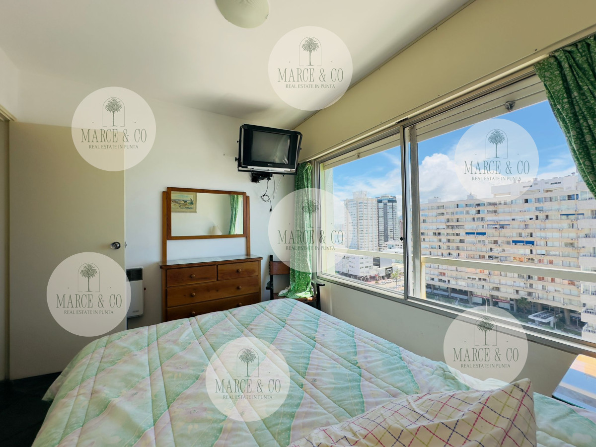 Apartamento ID.2231 -  Apartamento en venta, 1 dormitorio, peninsula con garage Punta del este.