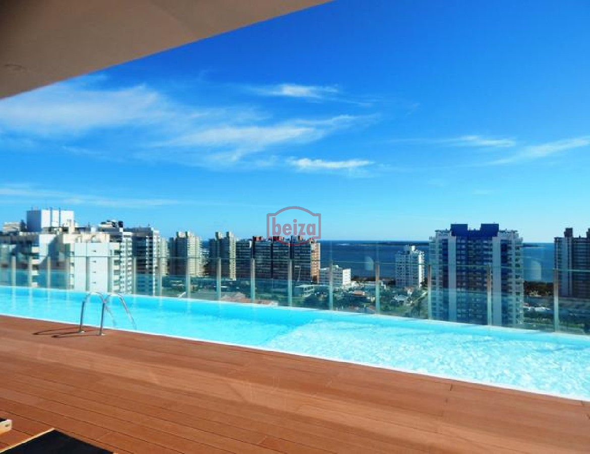 Apartamento ID.166914/ - Alquiler de apartamento de un dormitorio y medio en Punta del Este