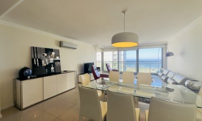 Alquiler de apartamento de 3 dormitorios en Punta del Este