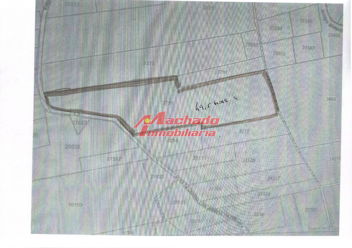 Exc.campo de 50 htas, se pueden agregar 23 mas pegadas o total de 108 htas.