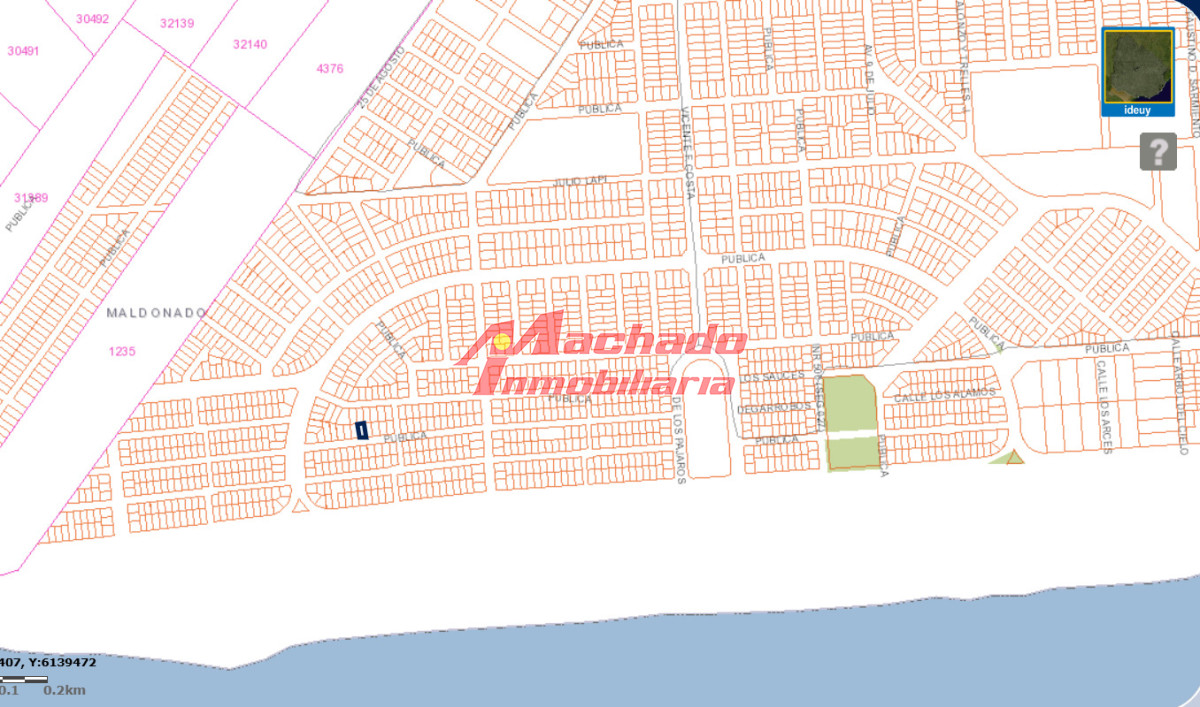Venta de terreno a 200 mts del mar en Sauce de Portezuelo
