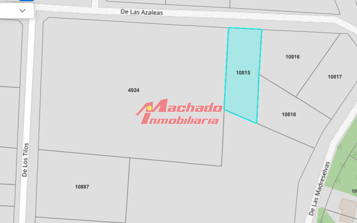terreno en venta den Barrio Parque del Golf