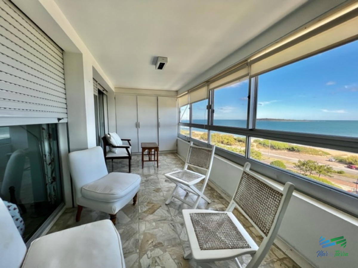 Apartamento ID.4119 - Alquiler temporario Apartamento 2 y medio dormitorios en Playa Mansa, Punta del Este