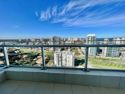Apartamento en alquiler temporario Playa Mansa 2 dormitorios SEASONS TOWER - SPT9697A