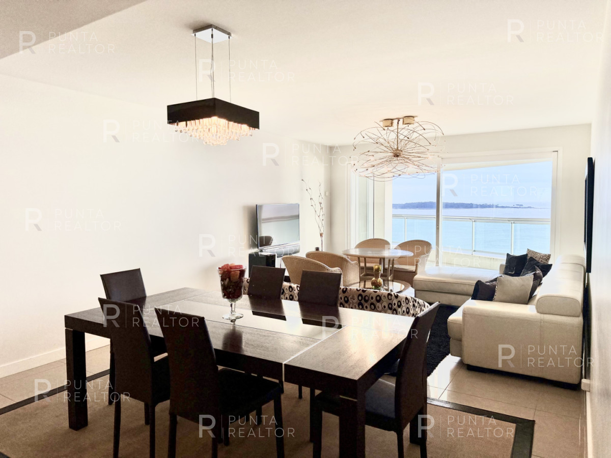 Apartamento ID.2695 - Apartamento en alquiler, 3 dormitorios. Playa mansa - Punta del Este