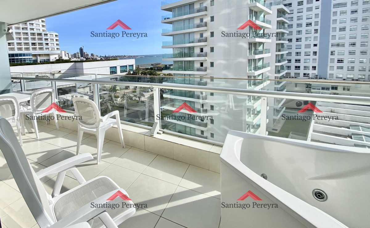 Apartamento ID.17060 - Apartamento en alquiler temporario Playa Mansa 2 dormitorios