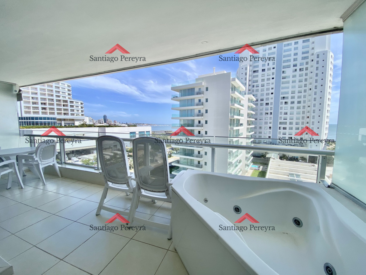 Apartamento ID.17060 - Apartamento en alquiler temporario Playa Mansa 2 dormitorios