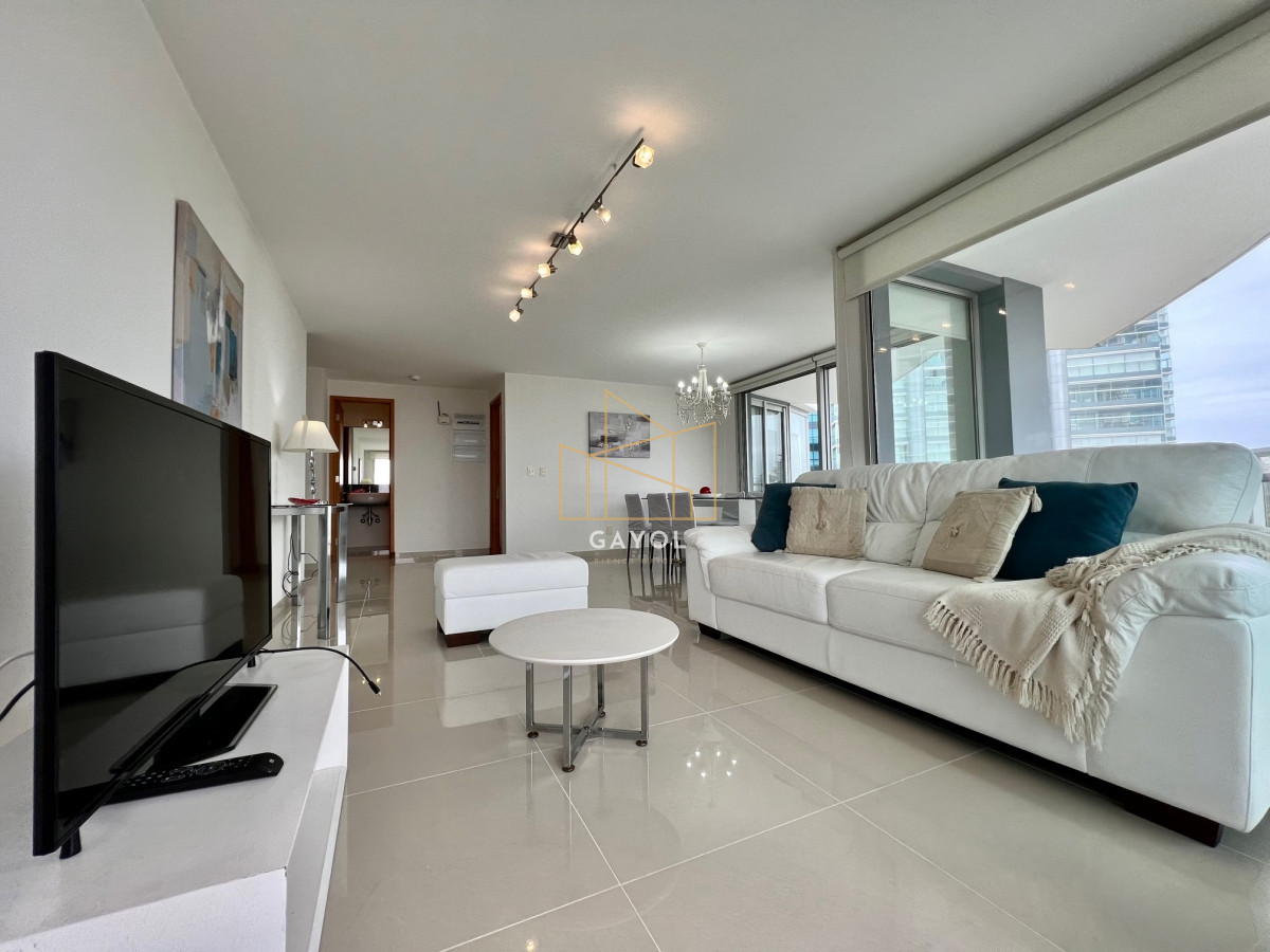 Apartamento ID.659 - APARTAMENTO DE 3 DORMITORIOS EN ALQUILER TEMPORARIO SUNRISE TOWER PLAYA MANSA