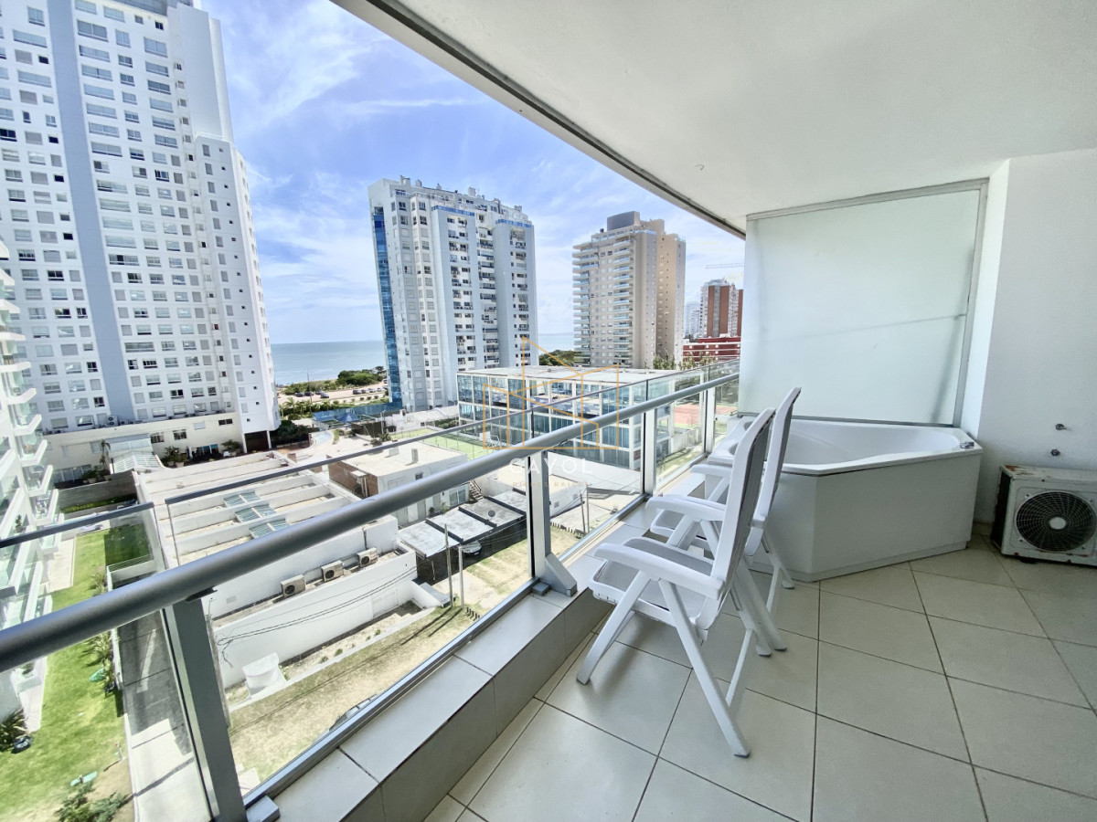 Apartamento ID.1223 - Apartamento en alquiler temporario Playa Mansa 2 dormitorios