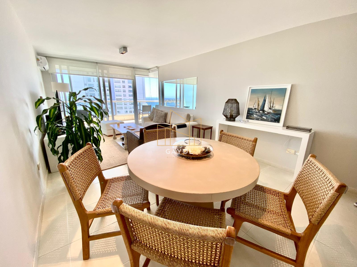 Apartamento ID.527 - Apartamento en alquiler temporario Playa Mansa 2 dormitorios