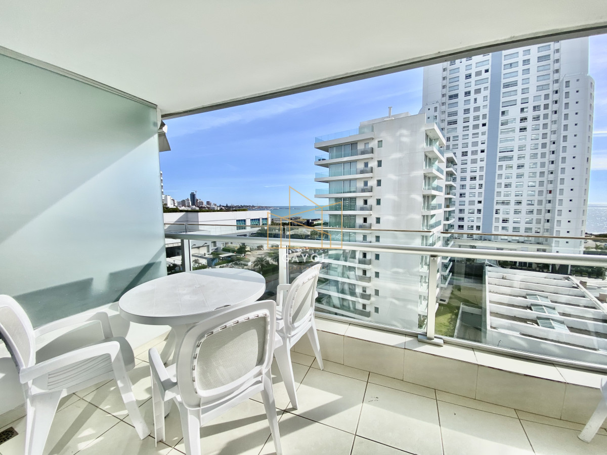 Apartamento ID.1223 - Apartamento en alquiler temporario Playa Mansa 2 dormitorios