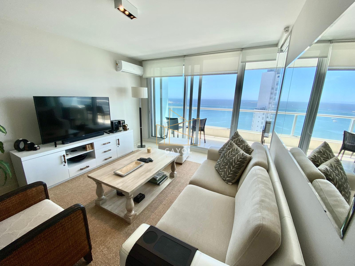 Apartamento ID.527 - Apartamento en alquiler temporario Playa Mansa 2 dormitorios