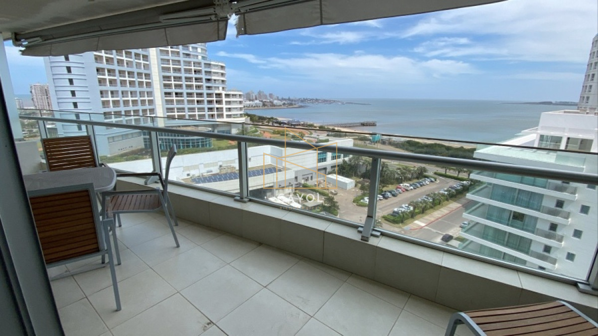 Apartamento ID.587 - Apartamento en alquiler temporario Playa Mansa 2 dormitorios