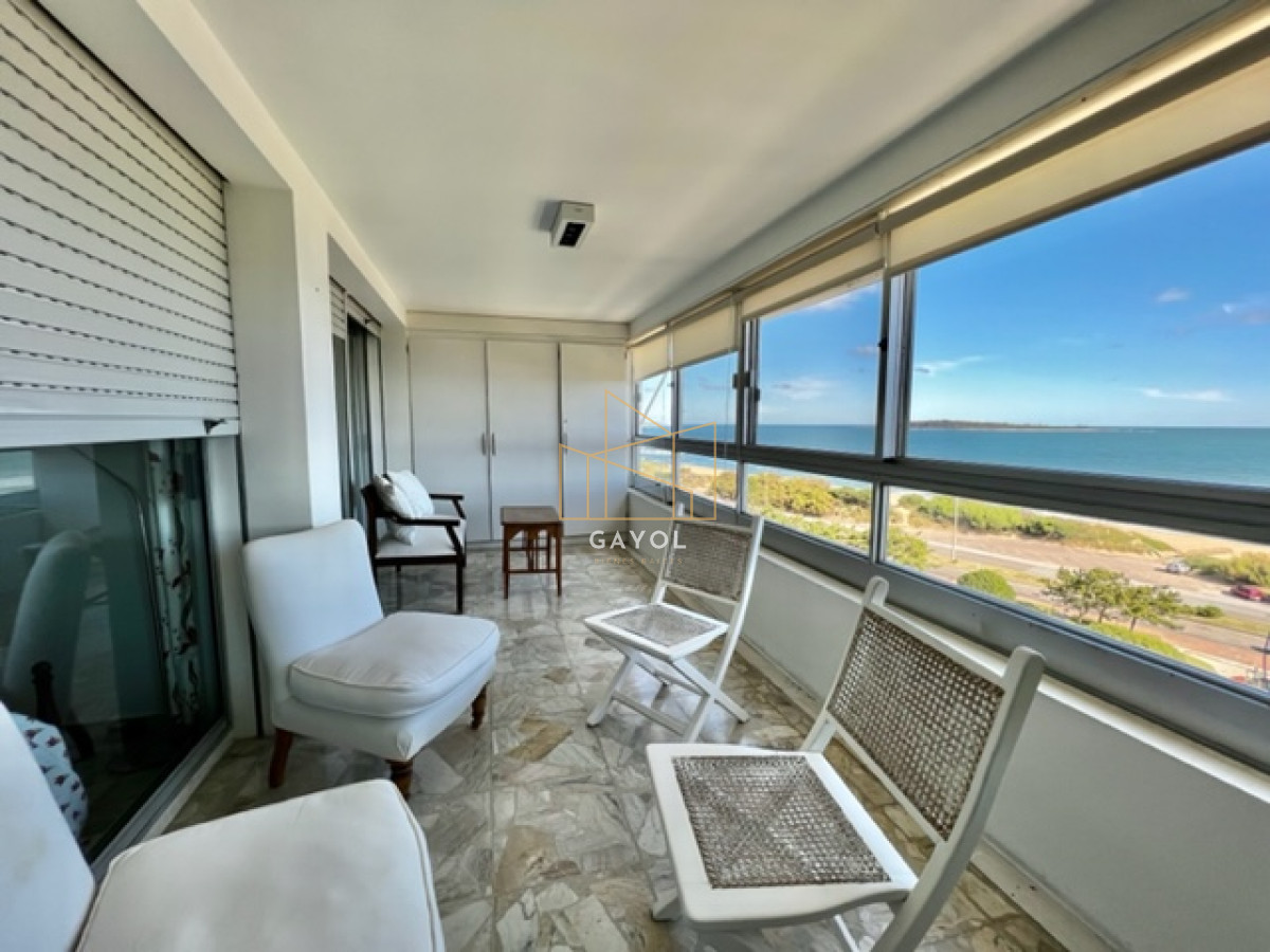 Apartamento ID.422 - Alquiler temporario Apartamento 2 y medio dormitorios en Playa Mansa, Punta del Este