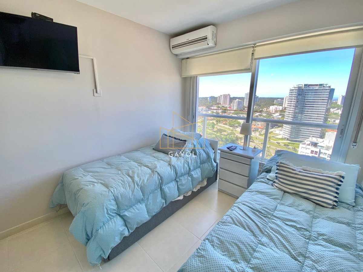 Apartamento ID.527 - Apartamento en alquiler temporario Playa Mansa 2 dormitorios
