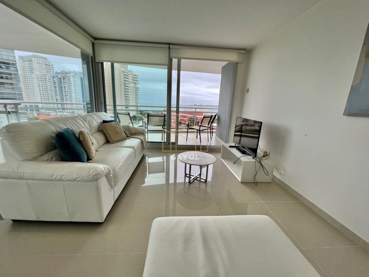 Apartamento ID.659 - APARTAMENTO DE 3 DORMITORIOS EN ALQUILER TEMPORARIO SUNRISE TOWER PLAYA MANSA