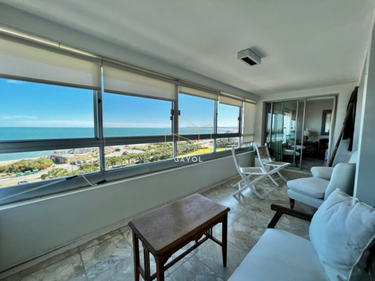 Apartamento ID.422 - Alquiler temporario Apartamento 2 y medio dormitorios en Playa Mansa, Punta del Este
