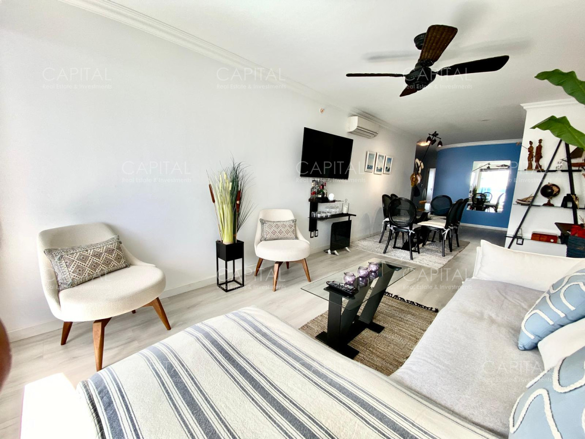 Apartamento ID.37439 - Alquiler temporario en excelente departamento de 2 dormitorios en zona Mansa