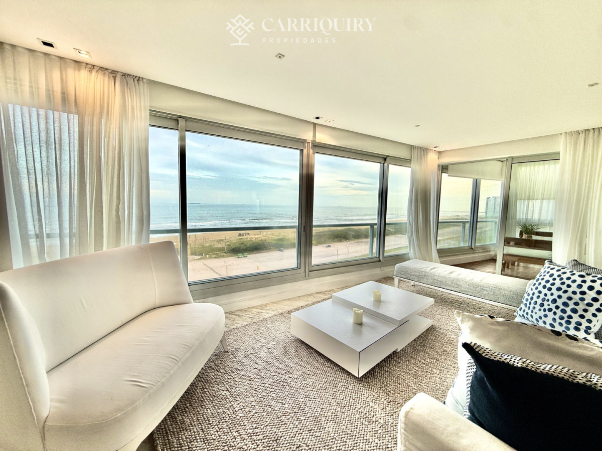 Apartamento ID.10183/-venta-MILLENIUM-TOWER-mansa-frente-al-mar-tres-suites-y-dependencias - Exclusivo Apartamento Frente al Mar en Brava, LE PARC ESQUINERO EN ALQUILER TEMPORARIO Punta del Este